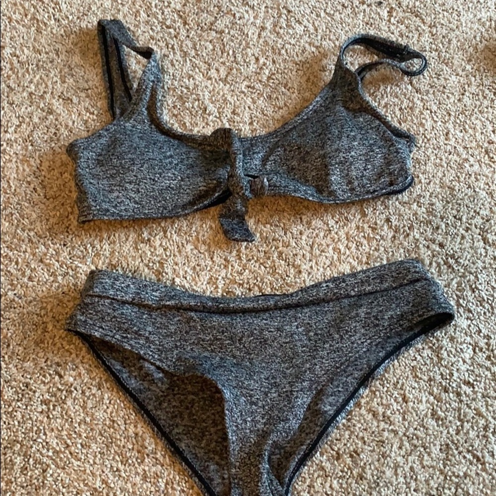 Two piece bathing suit